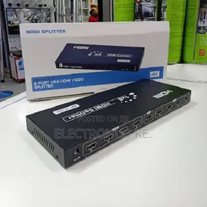8 Way Hdmi Splitter - 1080p Hd Video Distributor