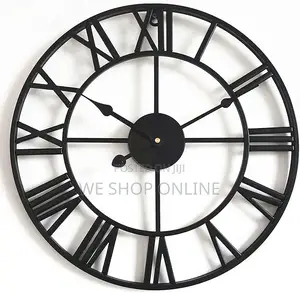 Large Numerals Wall Clock 60cm