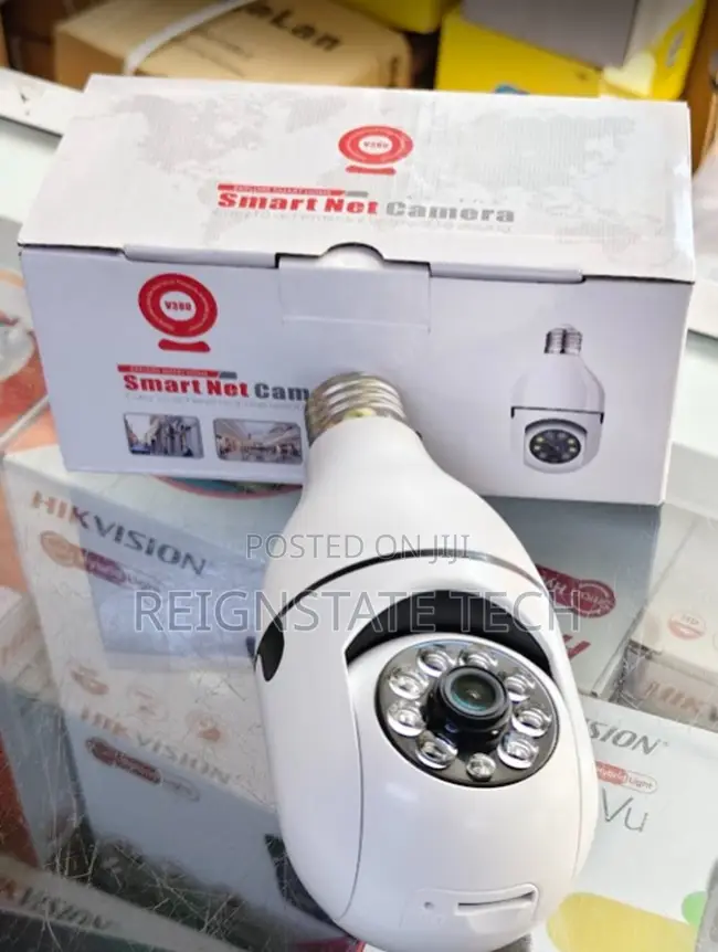 Wifi Bulb PTZ Camera PTZ-Bulb Camera 360degrees