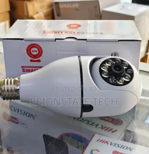 360° Smart Bulb Camera V380 Wifi PTZ Night Vision Home Security CCTV