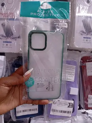 iPhone 14 Pro Max Slim Profile With Raised Edges Hybrid-Style Case