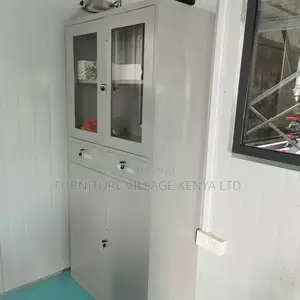 2-Swing Door Filling Cabinet With 2-Drawers