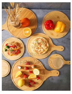 Bamboo Pizza Board Round.Now Available