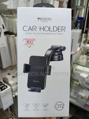 Yesido Suction Cup Car Mobile Phone Holder 360 Rotating.