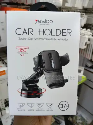 This Yesido C174 Suction Cup and Windshield Car Phone Holder.