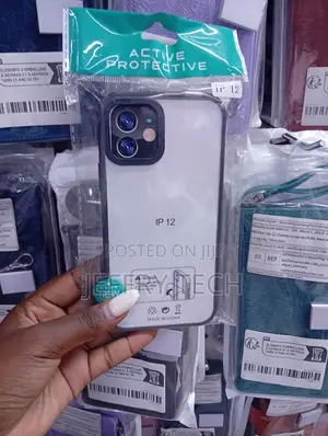 iPhone 12 Crystal-Clear Hard Polycarbonate Back Case