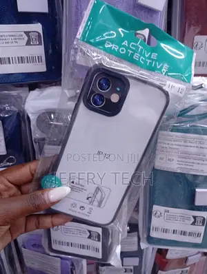 iPhone 12 Crystal-Clear Hard Polycarbonate Back Case
