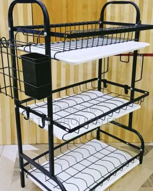 Executive 3 Layer Stainless Steel Dish Rack