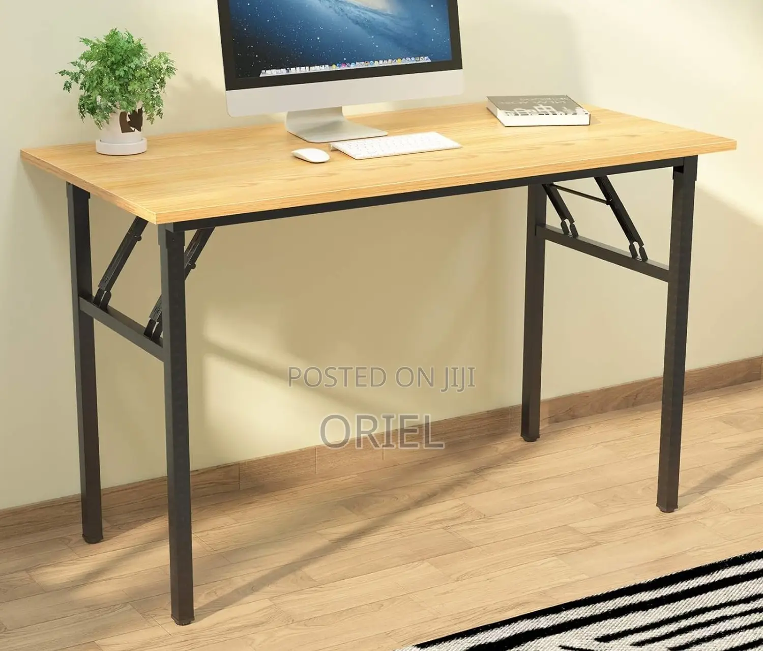 Office Table : 1200mm Foldable Study Computer Table