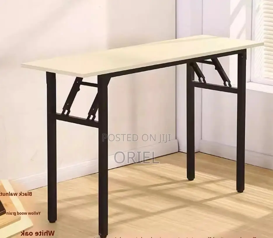 Office Table : 1200mm Foldable Study Computer Table