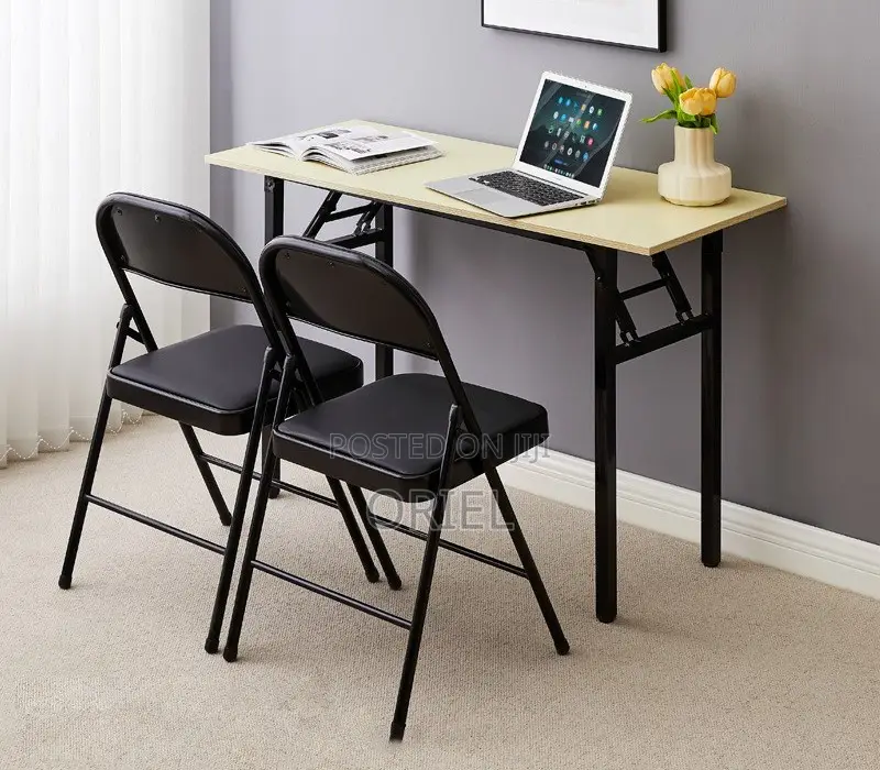 Office Table : 1200mm Foldable Study Computer Table