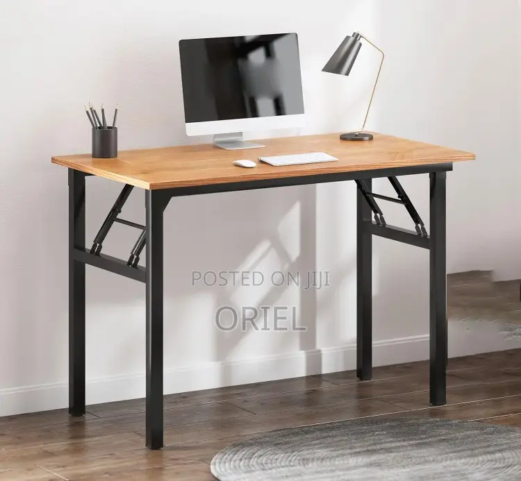 Office Table : 1200mm Foldable Study Computer Table