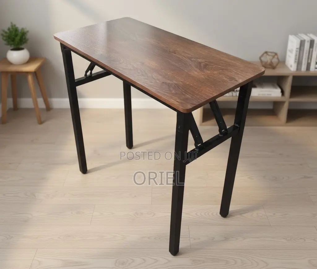 Office Table : 1200mm Foldable Study Computer Table