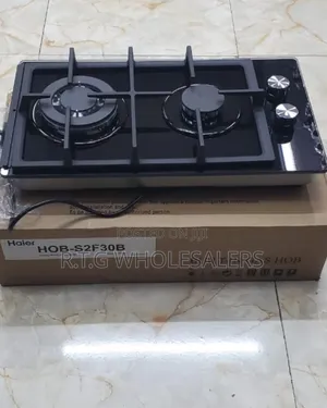 Haier Tempered Glass 2 Burner Built-in Gas Hob
