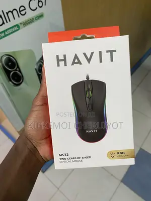 Havit Ms72 Wired Usb Gaming Mouse – RGB Lighting