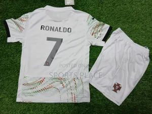 Portugal Away Kit Ronaldo - Children Jersey