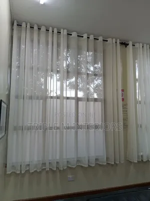White Essence Window Drapes