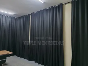 Royal Black Curtain Collection