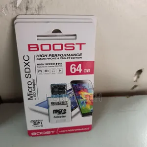 64gb Boost Micro Sd Card for Security Cameras and High Performance.
