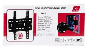 15-55 Inch Heavy Duty Skill Tech Sh42t Tilting Tv Wall Mount 65kg Vesa