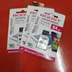 Micro Sd 64gb Boost Memory Card High Speed Performance