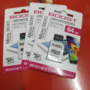 Micro Sd 64gb Boost Memory Card High Speed Performance
