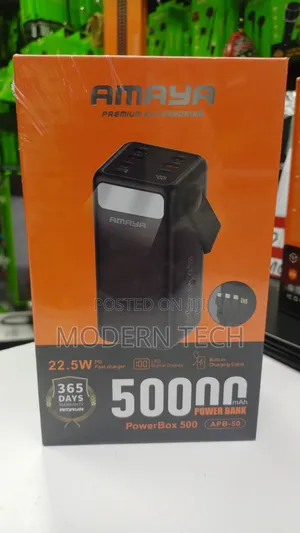 Amaya 50,000mah Multi-Device Fast Charging Power Bank