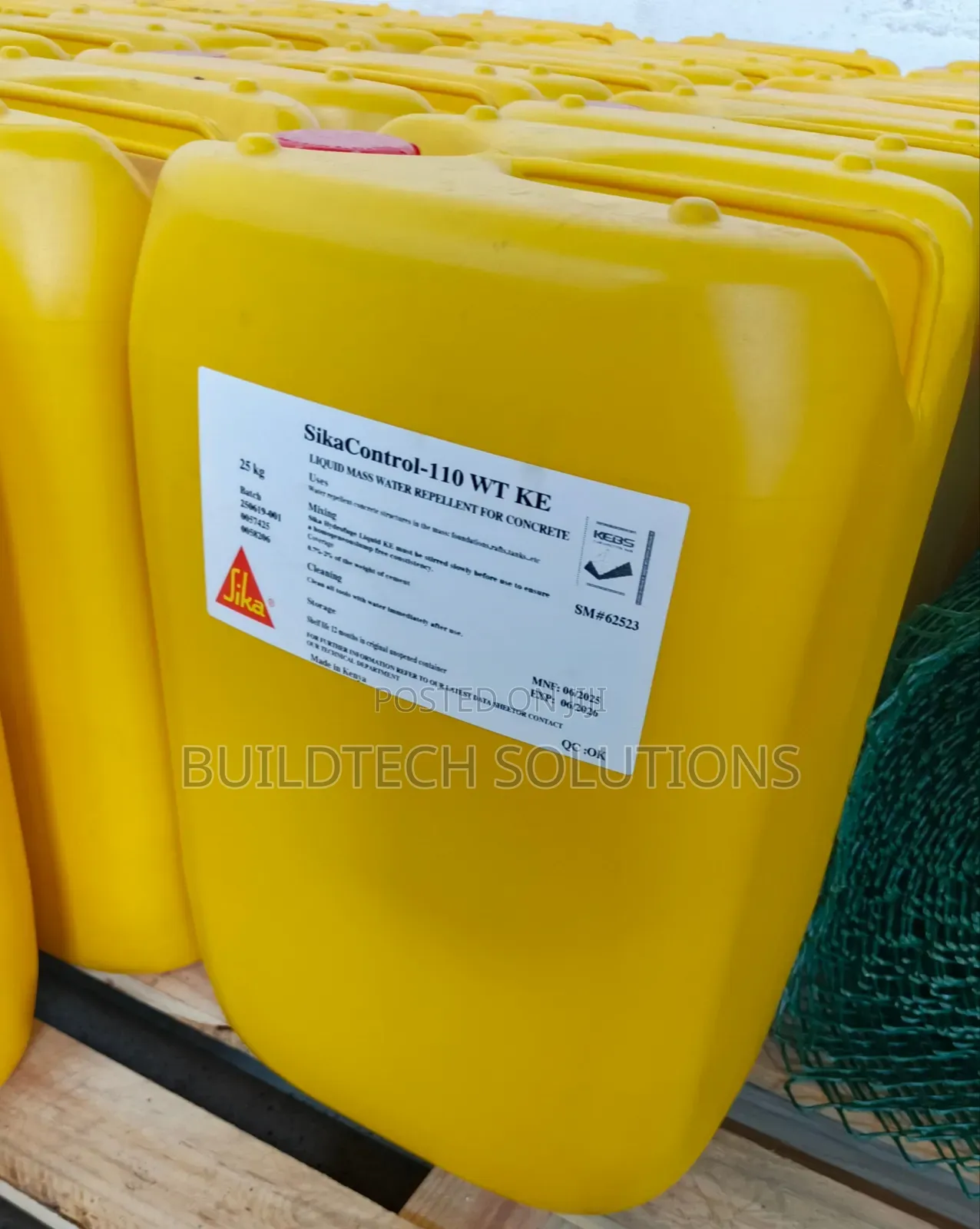 Sika Control 110 Wt (Formally Sika 1) – Waterproofing Admixture