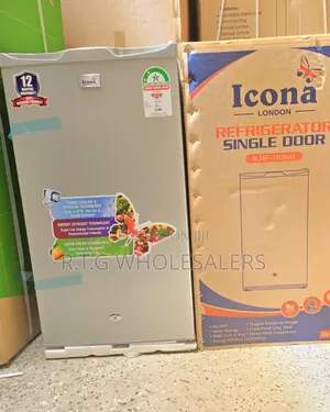 90l Icona Fridge Single Door – Energy Saving Home Refrigerator