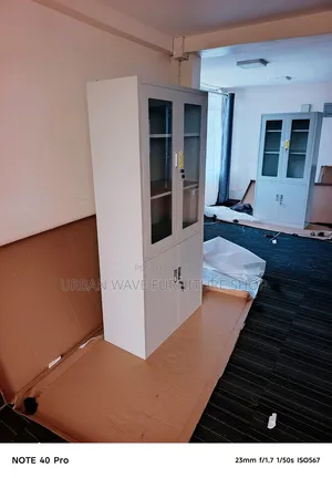 Half Glass Filling Cabinets