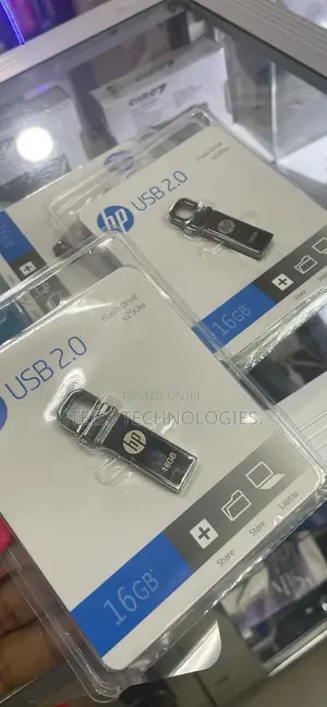 16gb Hp Metallic Flashdisk.