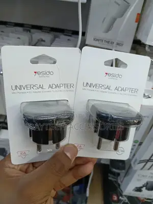 Uk to Eu Black Euro European Travel Adaptor Plug 2 Pin