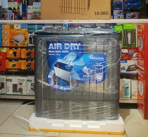 *Ramtons Washing Machine Twin Tub 10kg With Air Dryer Rw215