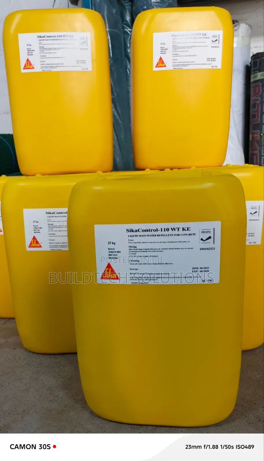 Sika Control 110 Wt (Formally Sika 1) – Durable Waterproofing