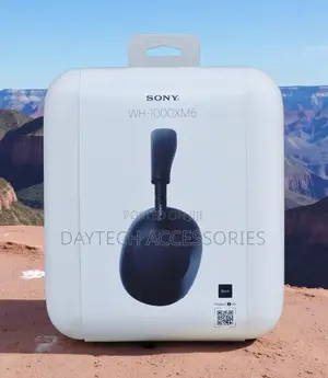 The Sony Wh-1000xm6 Wireless Noise-Canceling Headphone Set.