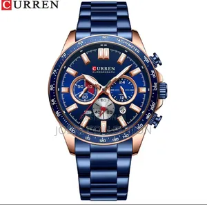 Blue 8418 Curren Chronograph Gents Watch