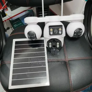 4lens 4g Solar Powered CCTV V380camers for Outdoor