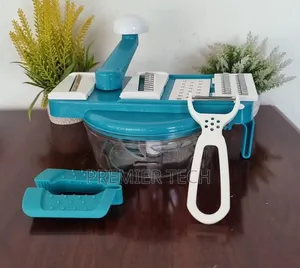 *2in1 Manual Food Processor Chopper Grater With Peeler