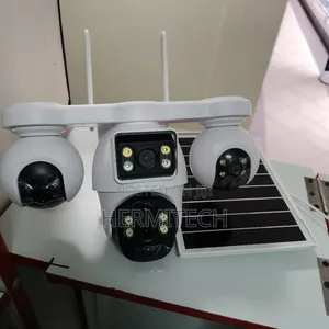 4g Smart Security CCTV 4-Lens Solar Powered Camera Outdoor