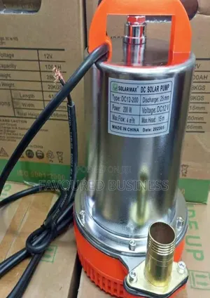 Lasting Dc Submersible Pump/Solar Submersible Water Pump
