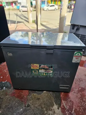 Gray Clean Deep Freezer