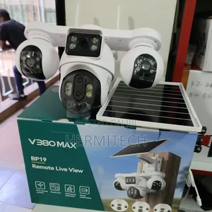 4 Lenses 4g Solar Powered CCTV Cameras Outdoor Surveillance Camera