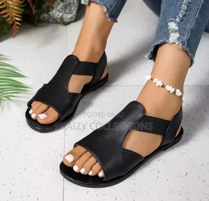 Round Toe Summer Flats