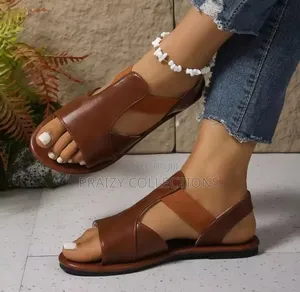 Round Toe Summer Flats