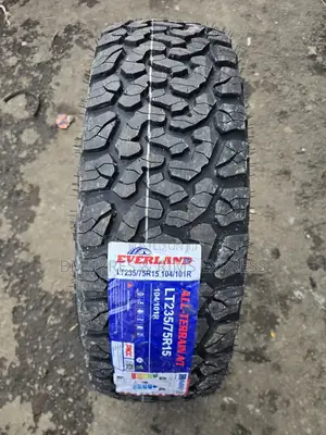 235 /75 R15 Everland (All Terrrain) Commercial.