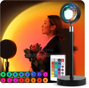 360° Rotatable Sunset Lamp,Night Light for Bedroom Decor/Living Room
