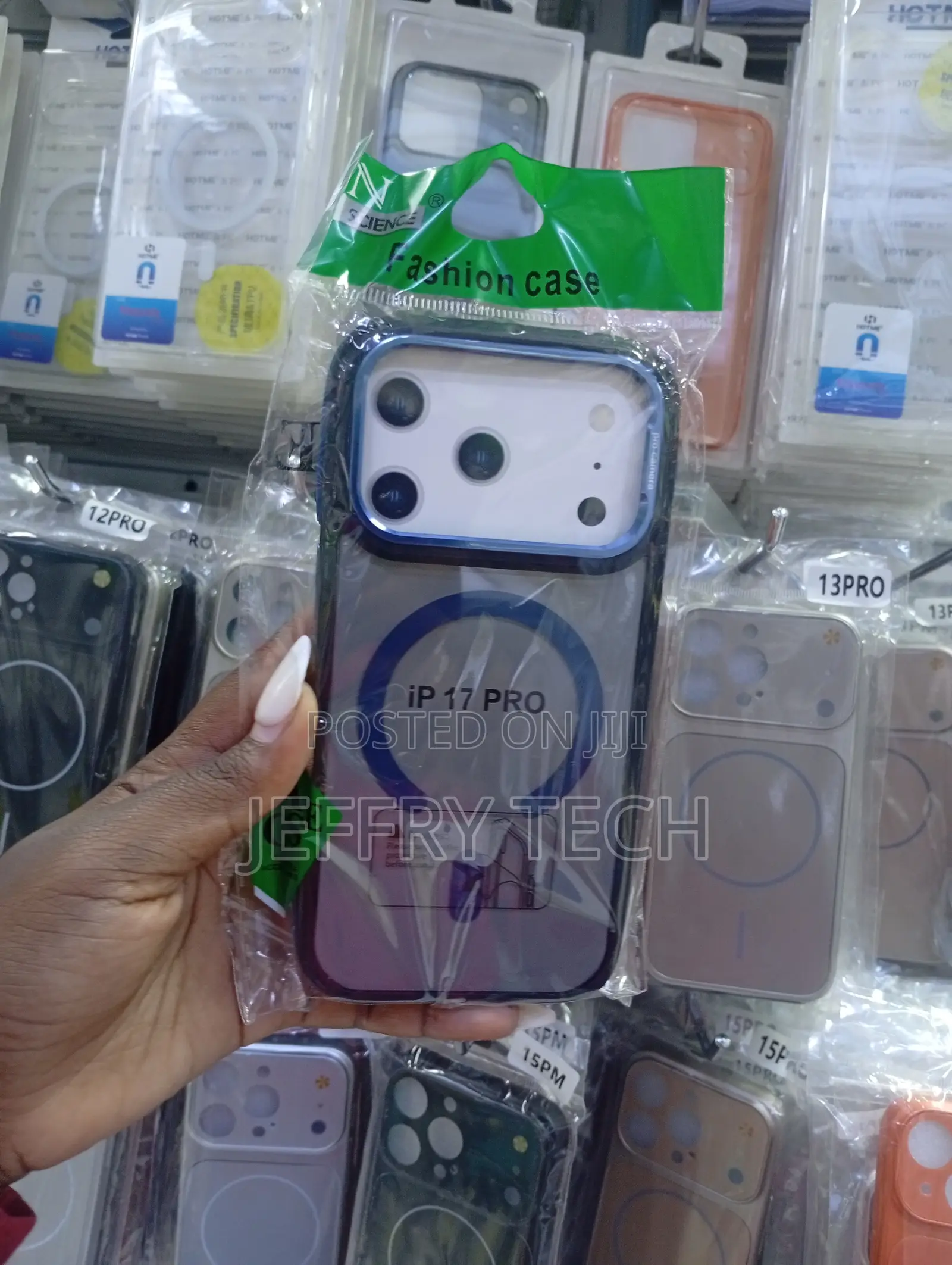 iPhone 17 Pro Translucent Matte Back Case