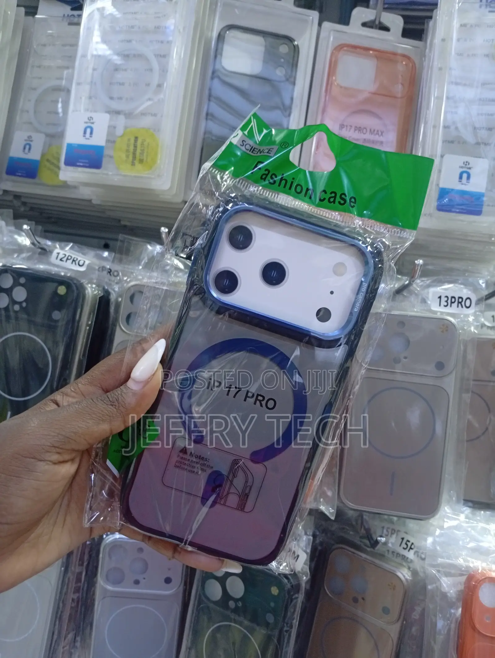 iPhone 17 Pro Translucent Matte Back Case