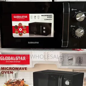 Globalstar 20l Silver Dial Microwave Oven – Manual Control