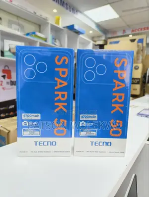 New Tecno Spark 50 128 GB Black